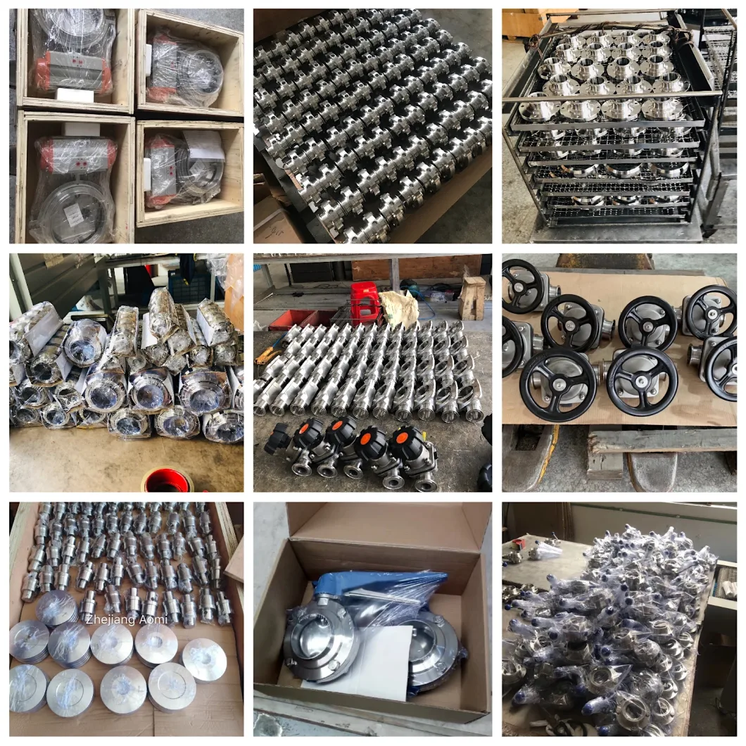 Stainless Steel SS304 Sanitary Weld Welding Straight Ball Valves